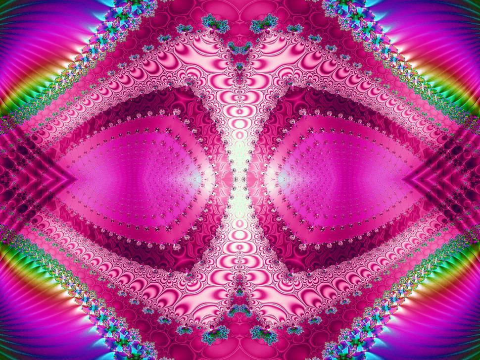 Free Image of Fractal Stitch Pattern 