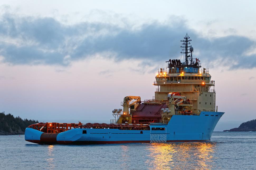 Free Image of Offshore supply vessel 