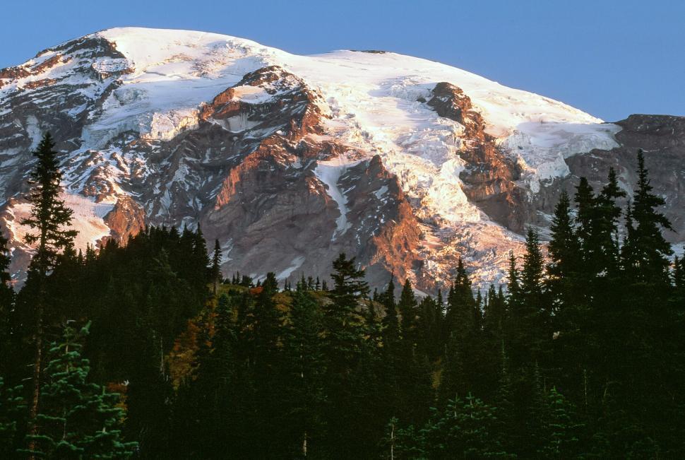 Free Image of Sunrise, Mt. Rainier 