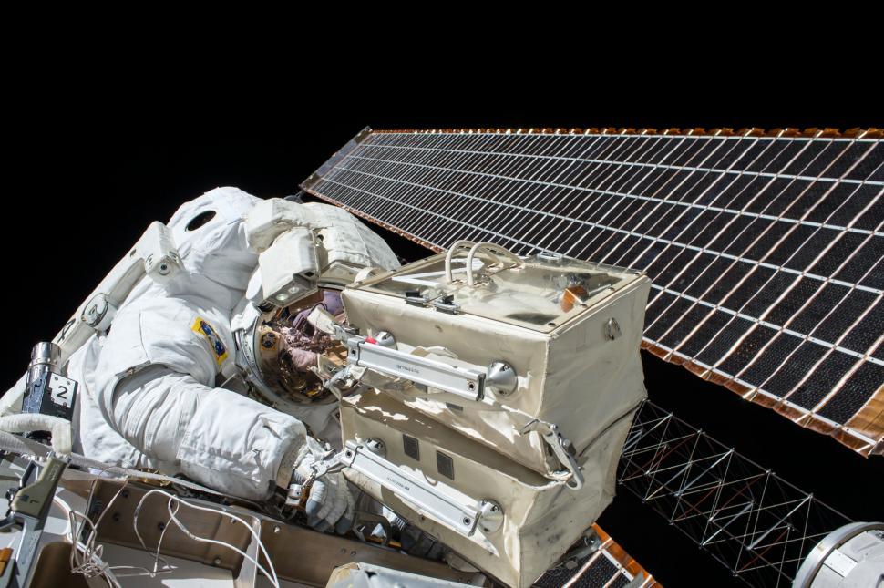 Free Image of Astronaut Floating in Outer Space 