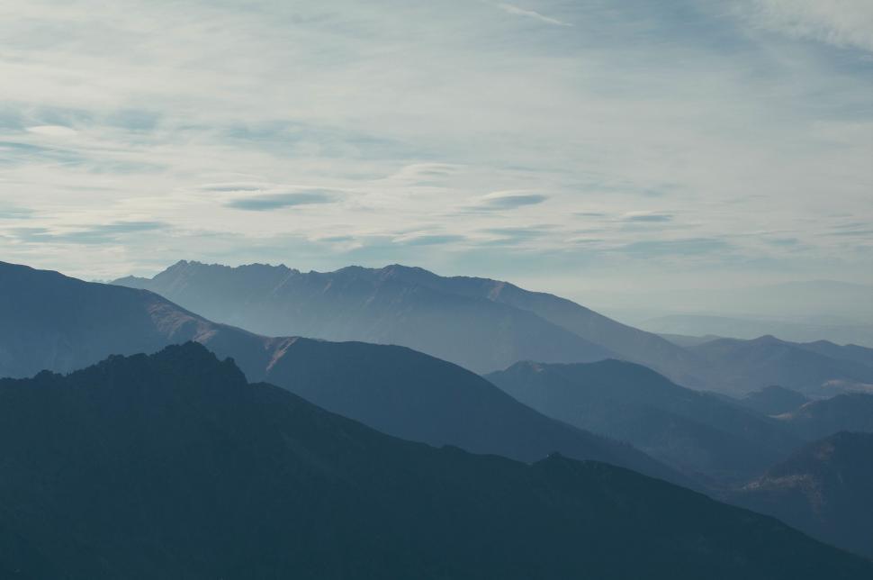 Free Image of Majestic View of a Mountain Range 