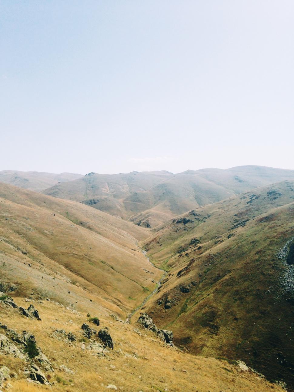 Free Image of Majestic View of Hilly Area With Mountains 
