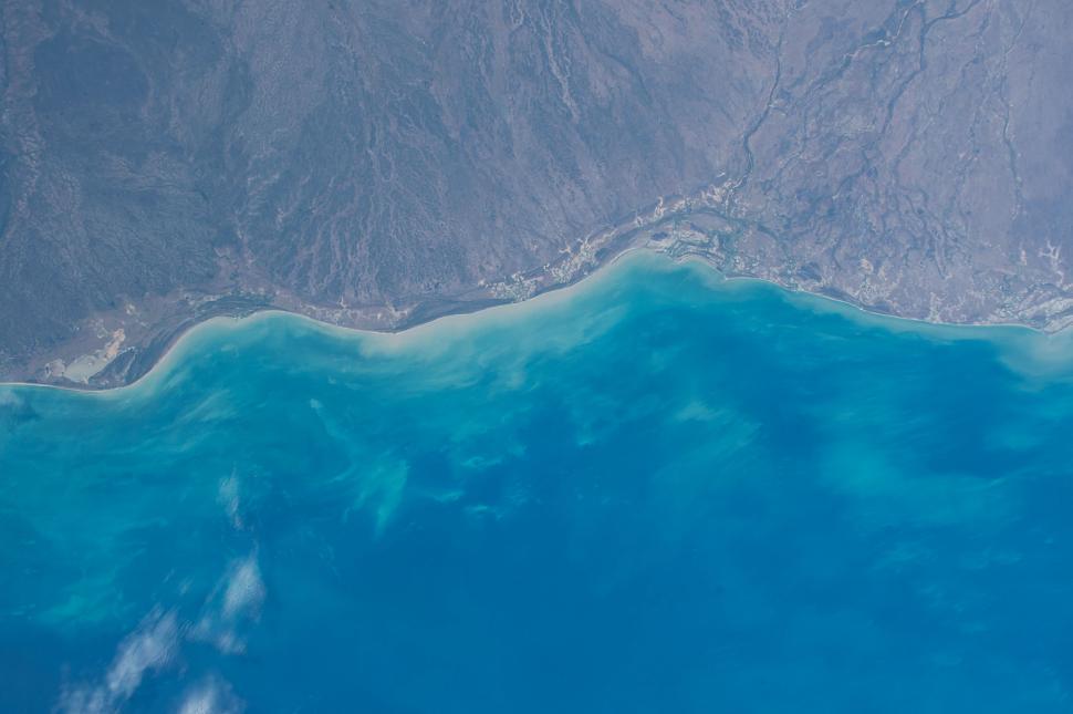 Free Image of Aerial View of a Body of Water 