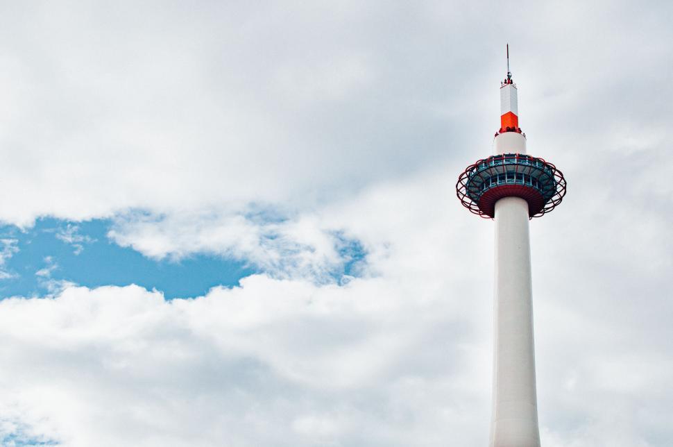 Free Image of Tower Reaching Skyward 