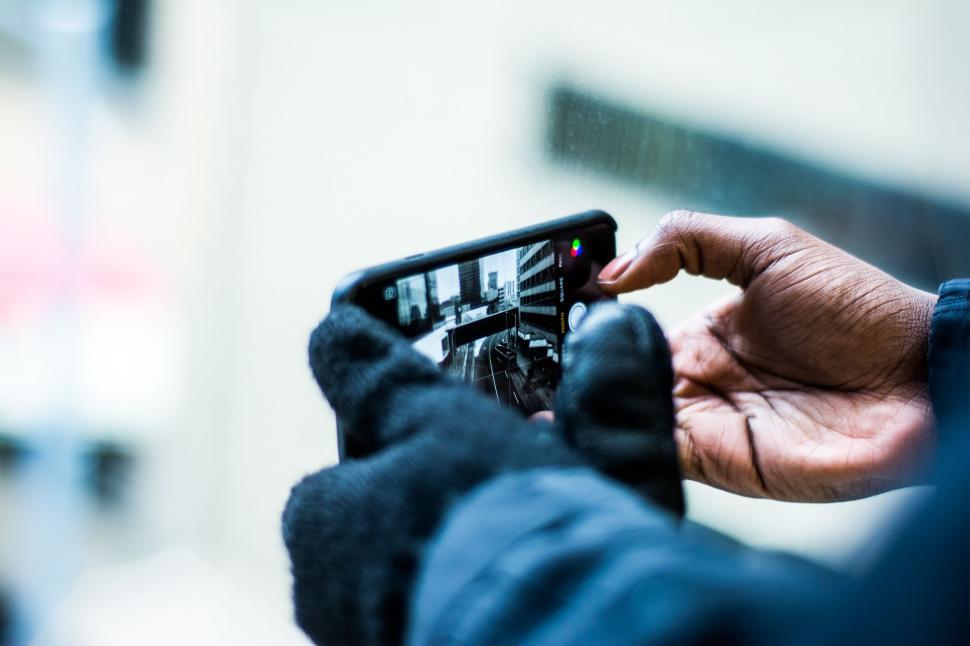 Free Image of Person Taking a Picture With a Cell Phone 