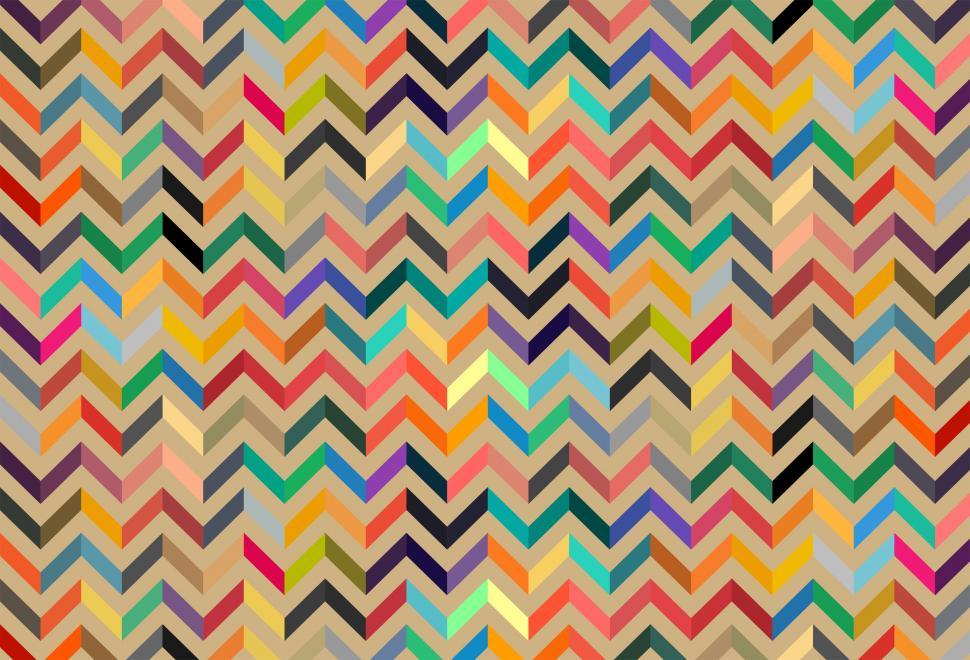 Free Image of Colorful seamless pattern background - Flat colors palette 