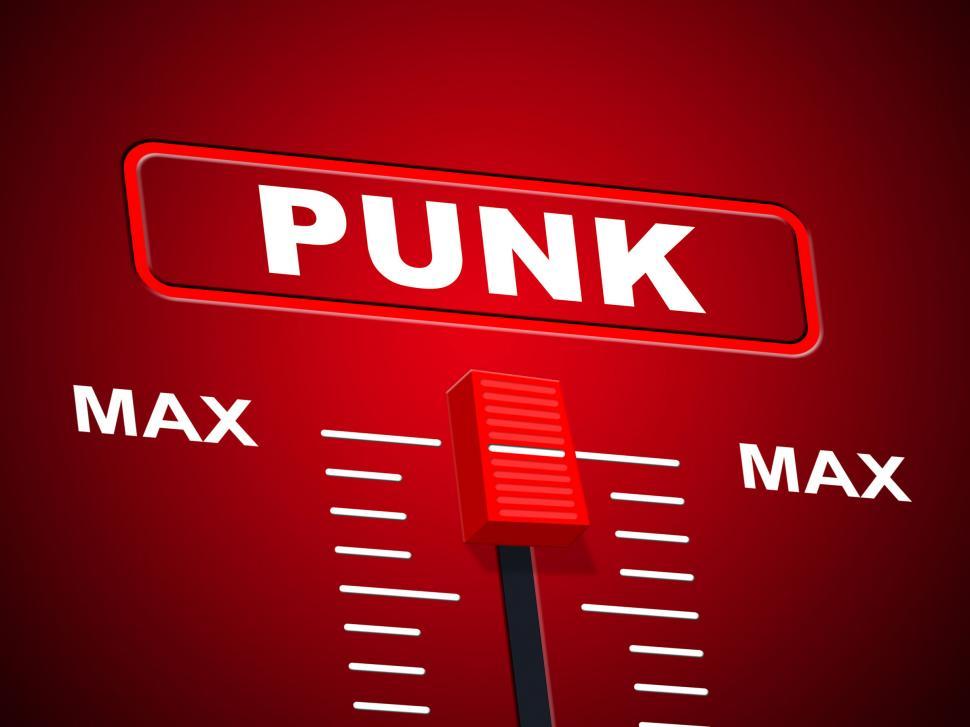 Free Image of Punk Music Shows Sound Track And Amplifier 