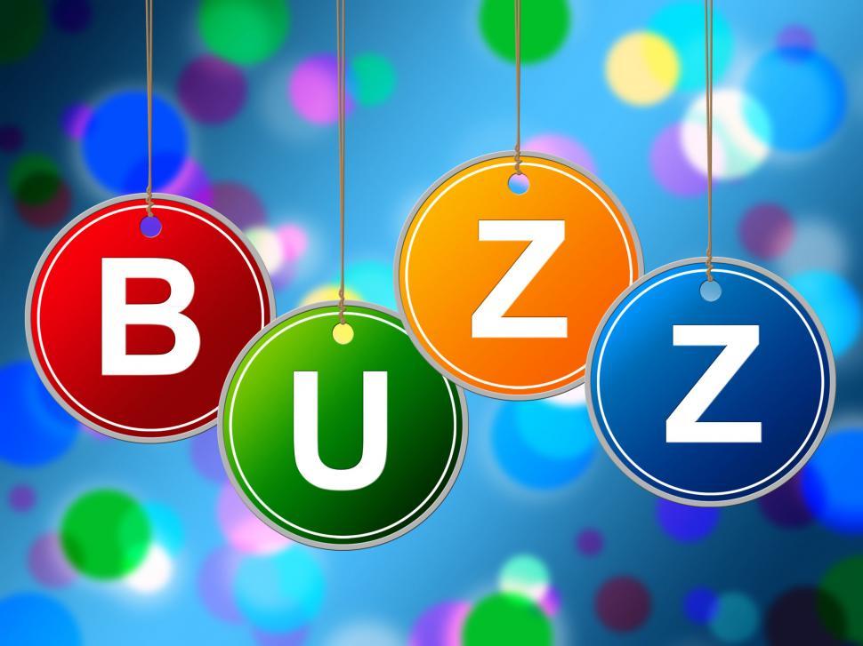 Free Image of Internet Buzz Shows World Wide Web And Searching 