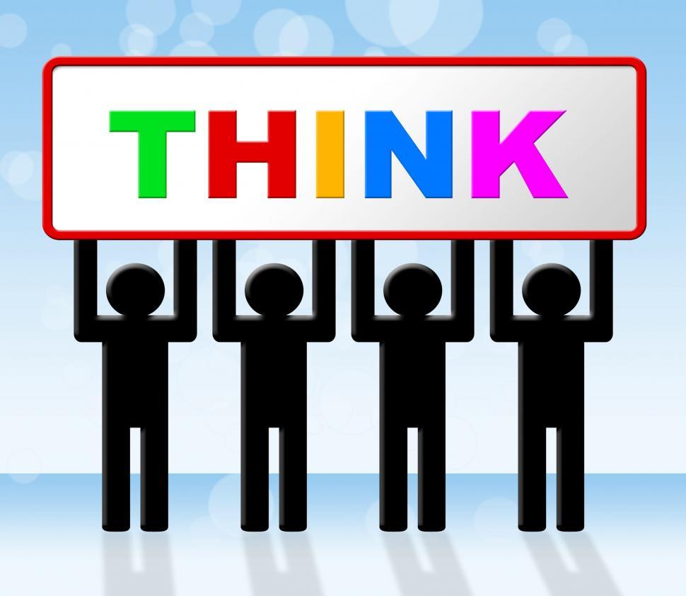 Free Image of Thinking Think Indicates Contemplation About And Contemplate 