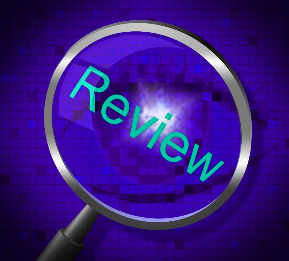 Free Image of Magnifier Review Represents Magnifying Research And Evaluating 