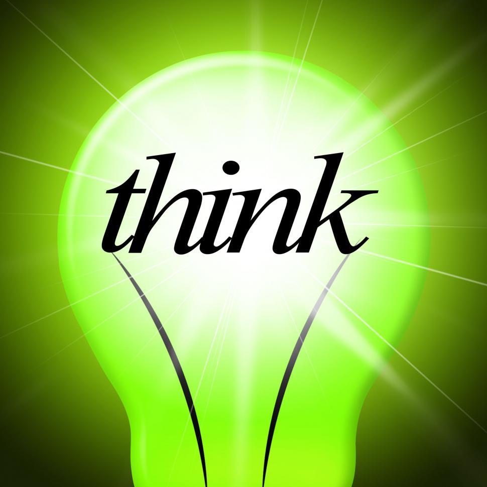 Free Image of Think Idea Indicates Concept Inventions And Contemplating 