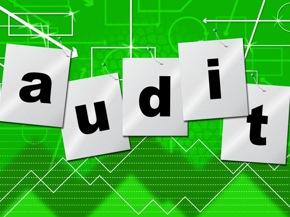 Free Image of Graph Audit Indicates Auditing Infograph And Scrutiny 