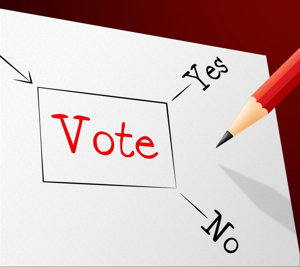 Free Image of Choice Vote Indicates Election Confusion And Path 