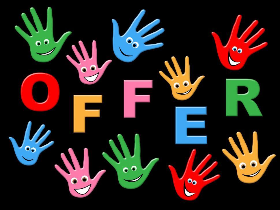 Free Image of Sale Kids Indicates Children Promotion And Discounts 