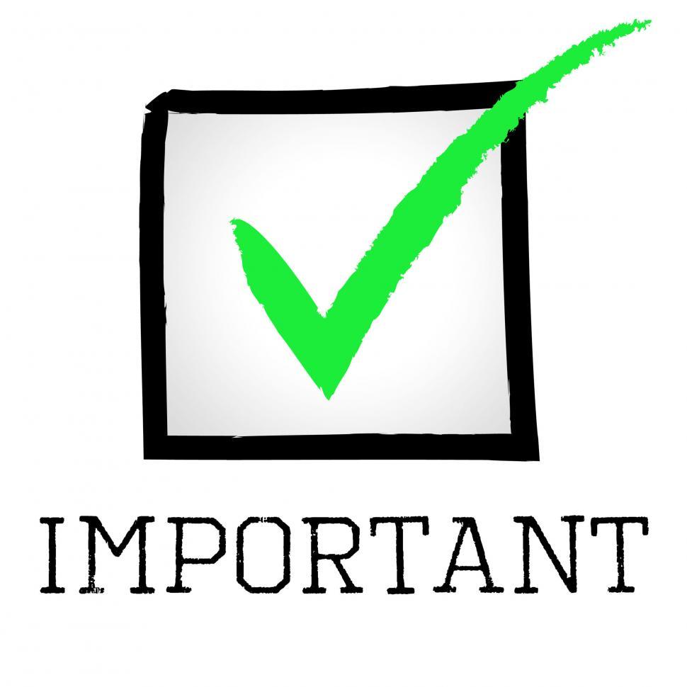 Free Image of Important Tick Shows Weighty Considerable And Pass 