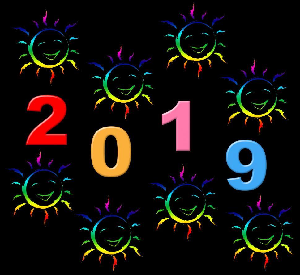 Free Image of New Year Shows Two Thosand Nineteen And Celebrate 