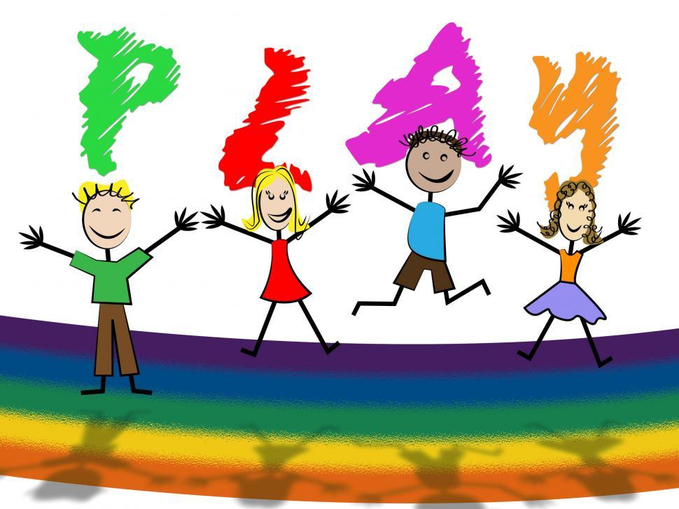 Free Image of Kids Playing Indicates Free Time And Childhood 