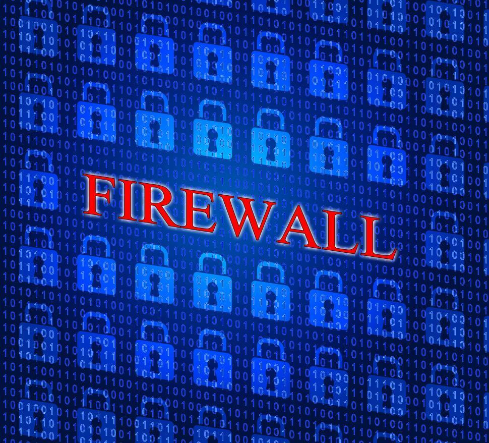 Free Image of Security Firewall Indicates No Access And Defence 