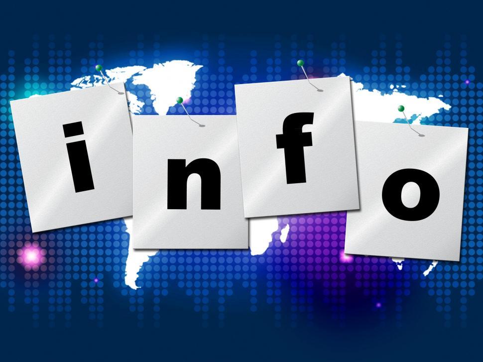 Free Image of Education Information Shows University Assistance And Study 