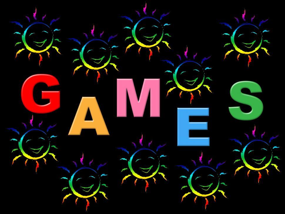 Free Image of Kids Games Shows Play Time And Child 