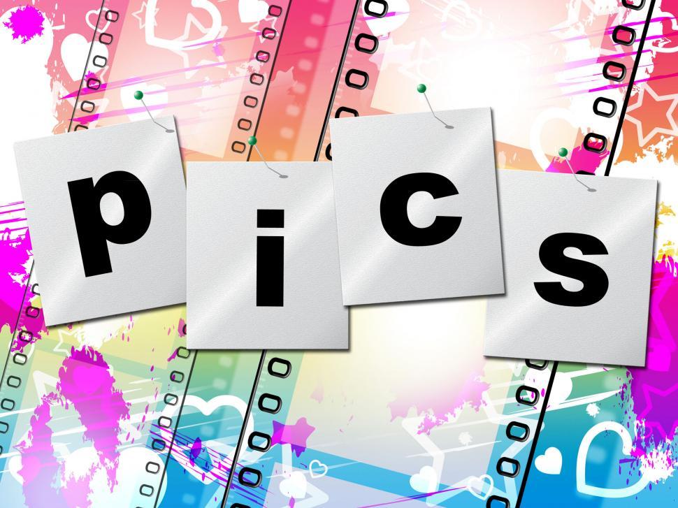 Free Image of Pics Filmstrip Represents Negative Photographic And Photo 
