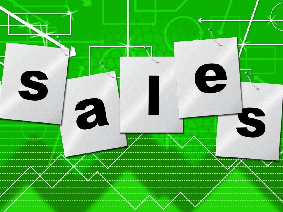 Free Image of Graph Selling Means Retail Infochart And Forecast 