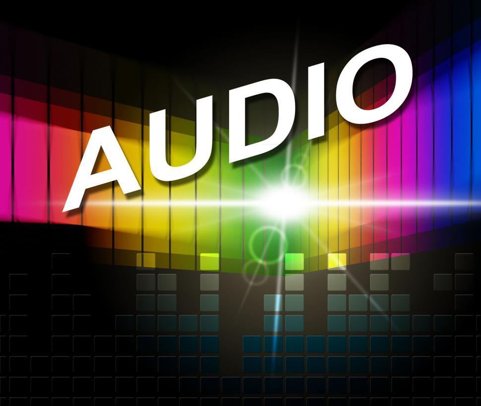 Free Image of Audio Music Represents Treble Clef And Crotchets 