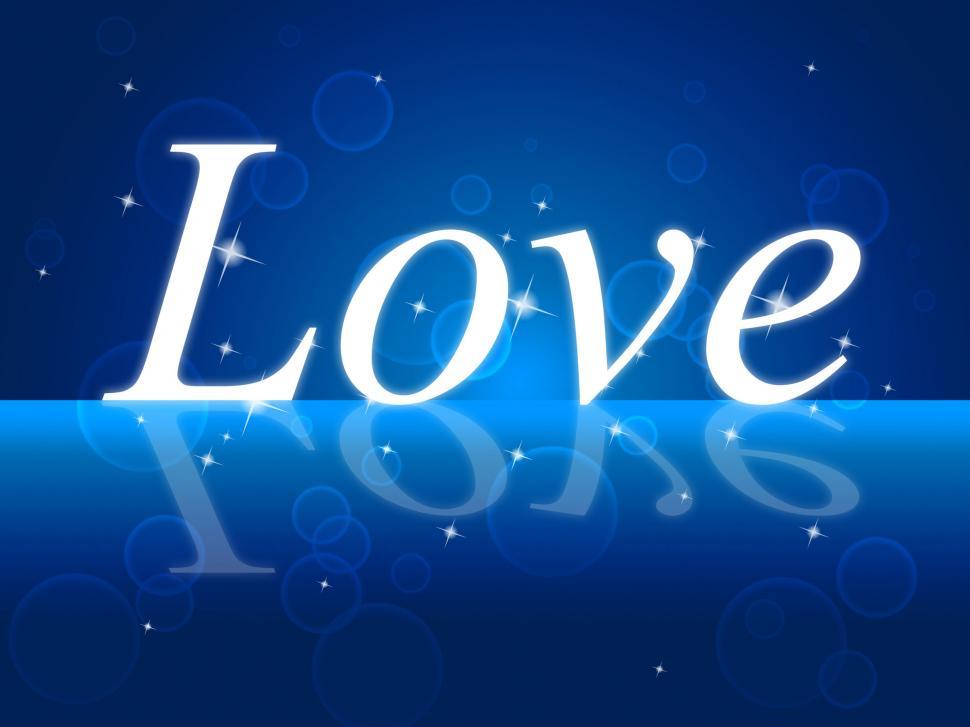 Free Image of Love Word Indicates Romance Compassion And Loving 