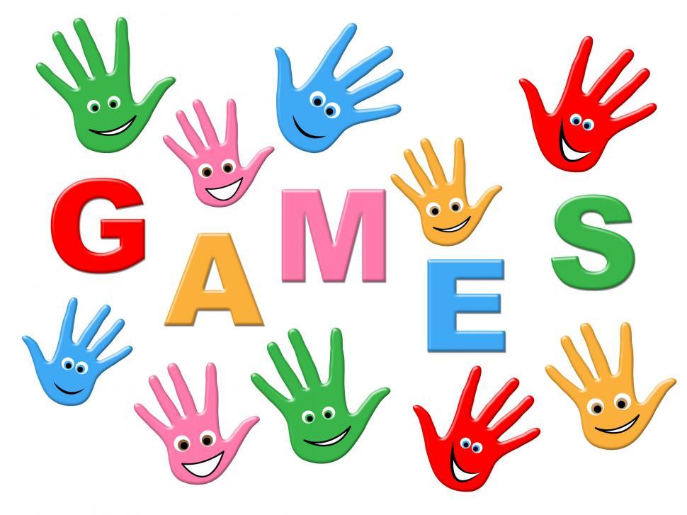 Free Image of Games Kids Indicates Play Time And Child 