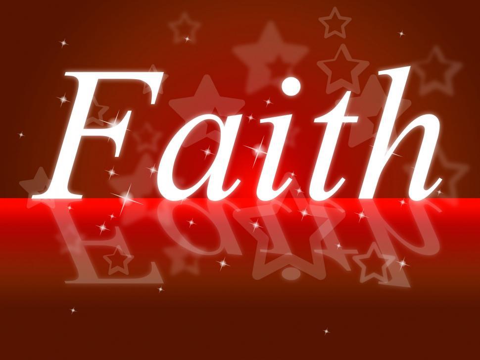 Free Image of Trust Faith Indicates Believe In And Trustfulness 