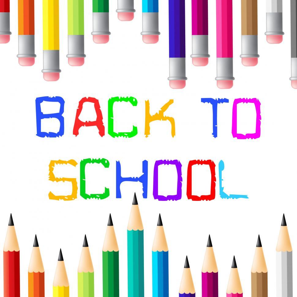 Free Image of Back To School Means Learning University And Educate 