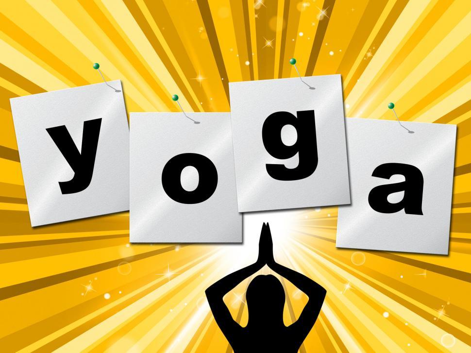Free Image of Yoga Pose Shows Meditate Zen And Posture 