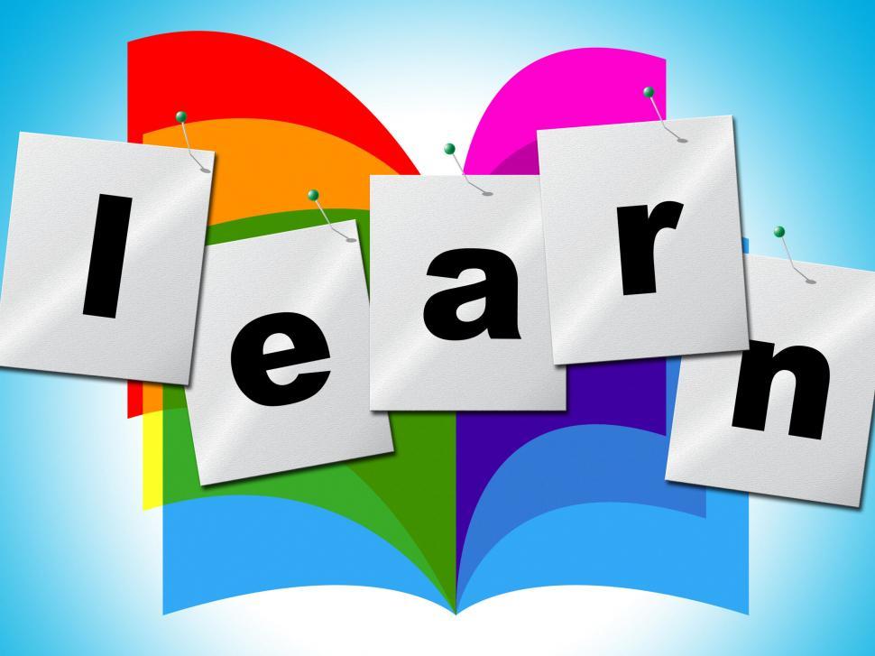 Free Image of Learn Education Means Learned Studying And Study 