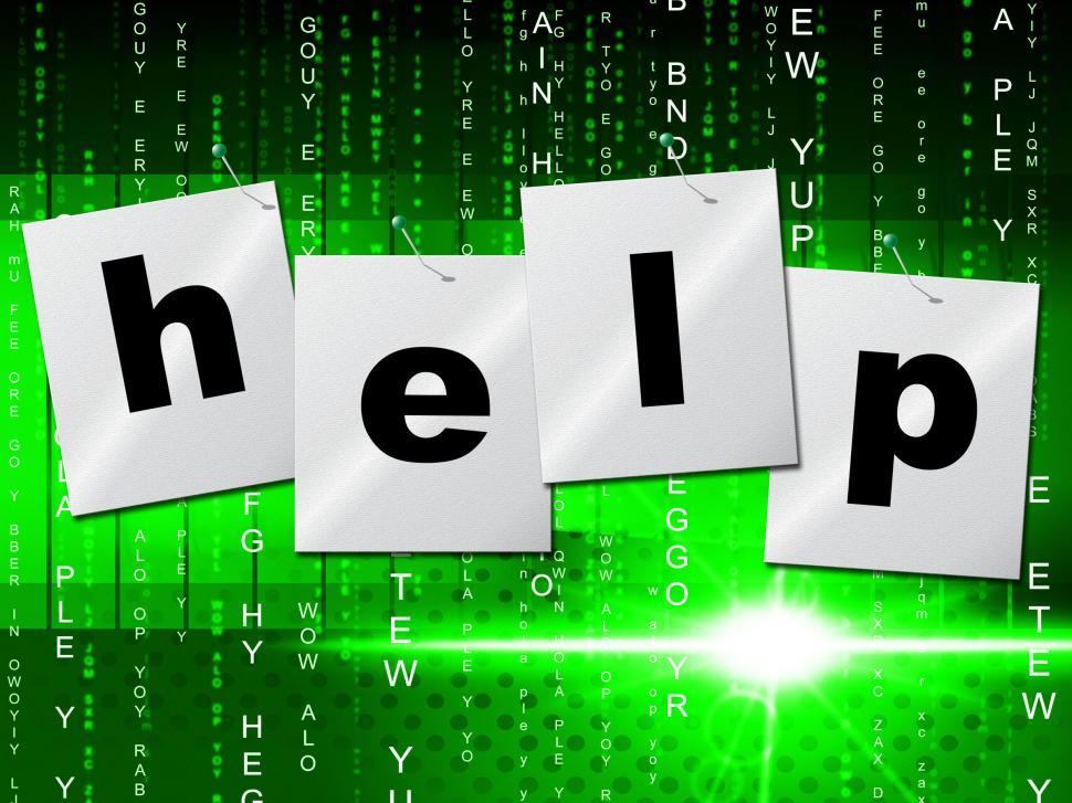 Free Image of Advice Help Represents Solution Assisting And Helping 