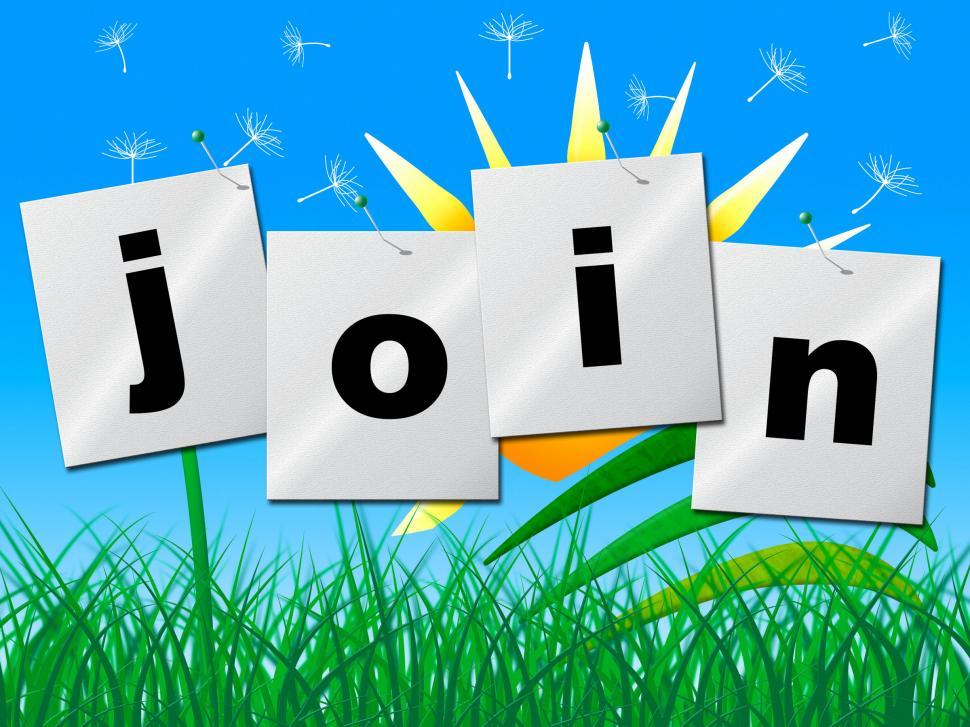 Free Image of Register Join Shows Sign Up And Subscribe 