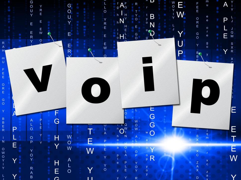 Free Image of Voip Communication Represents Internet Telephony And Communicate 