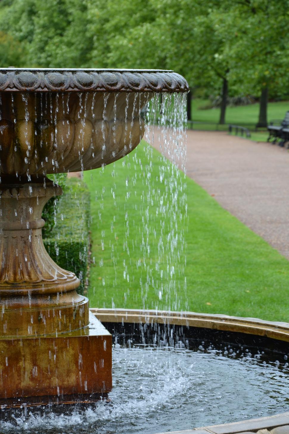 Free Image of Fountain in the park 