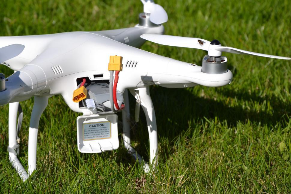 Free Image of Drone with battery 