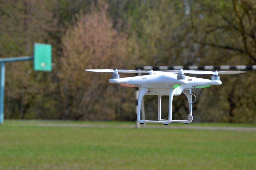 Free Image of Flying drone  