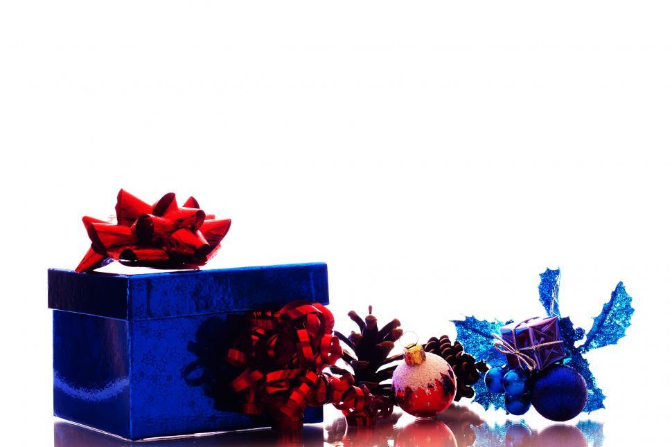 Free Image of Christmas gift box 