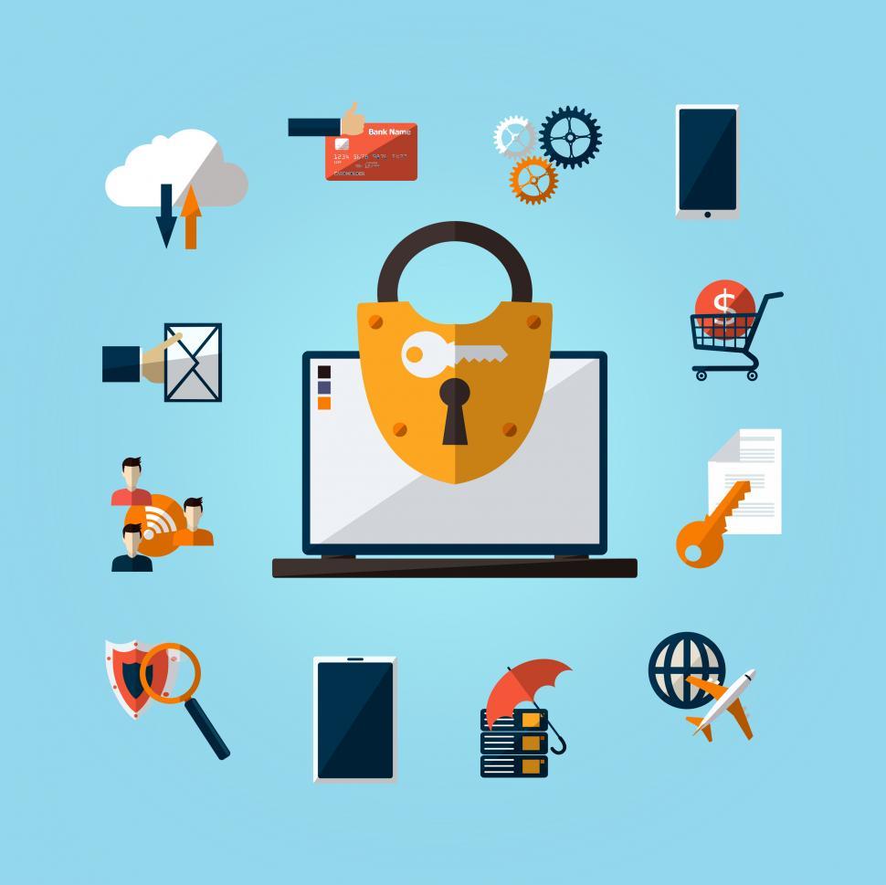 Free Image of On-line Security Concept 