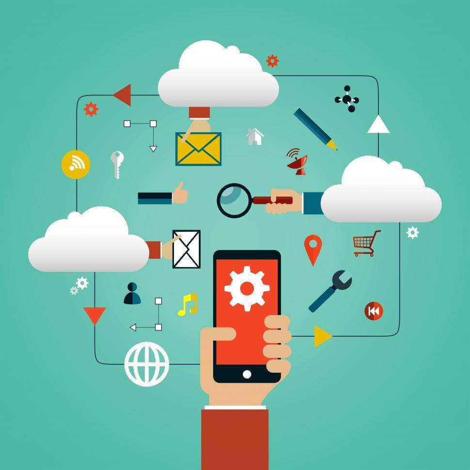 Free Image of Smartphone and Apps 