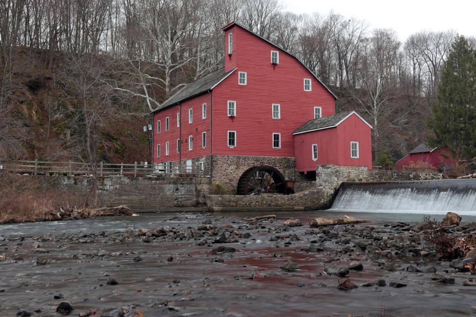 Free Image of Red Mill Clinton NJ 