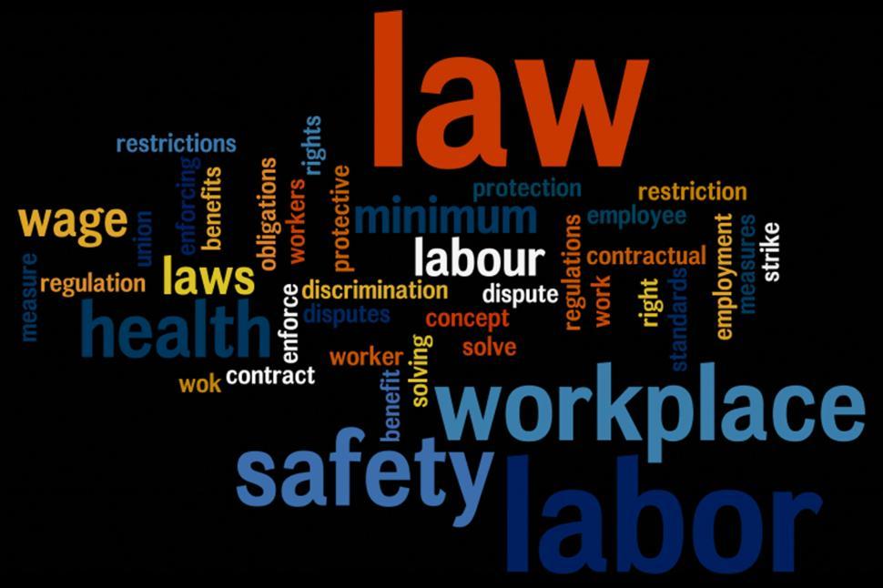 Free Image of Labor law wordcloud 