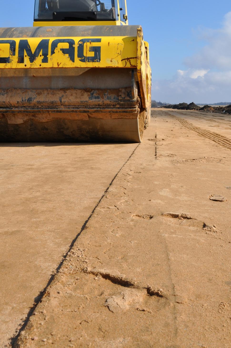 Free Image of Single drum compactor  