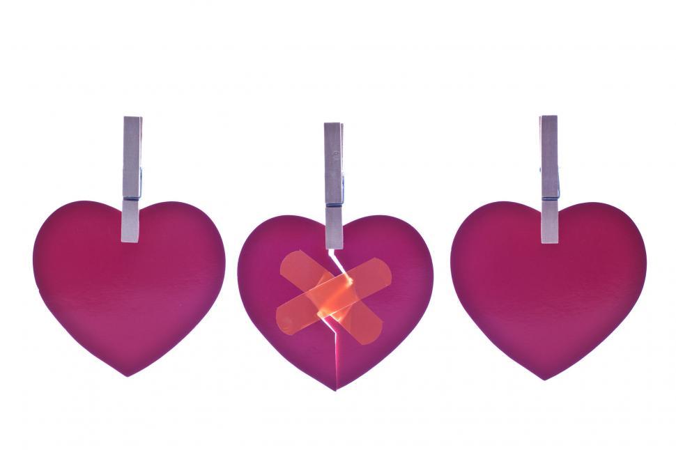 Free Image of Hearts  