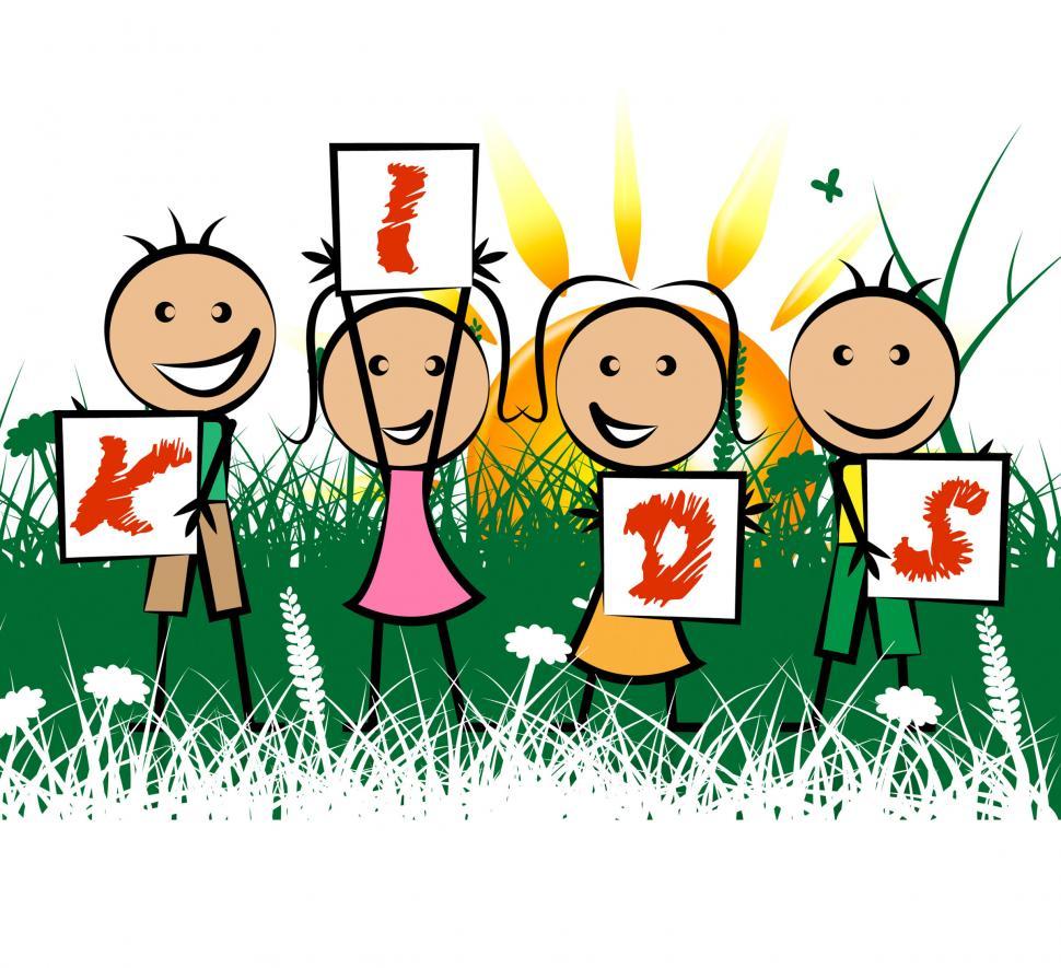 Free Image of Kids Playing Indicates Free Time And Child 