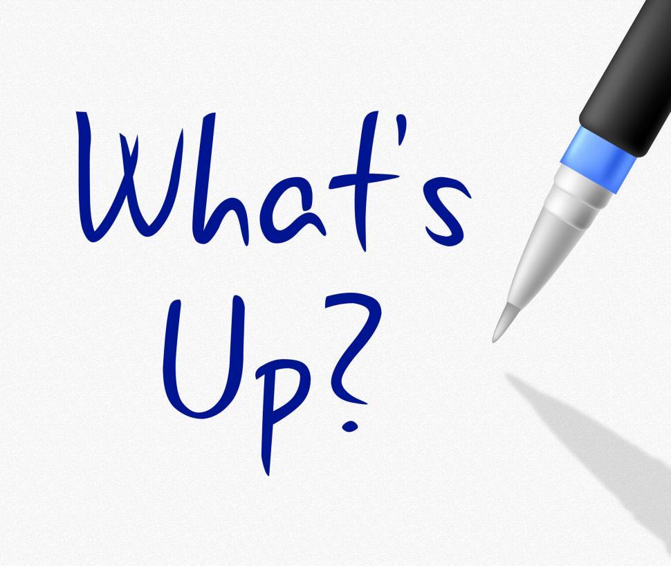 Free Image of Whats Up Shows Tight Spot And Difficulty 