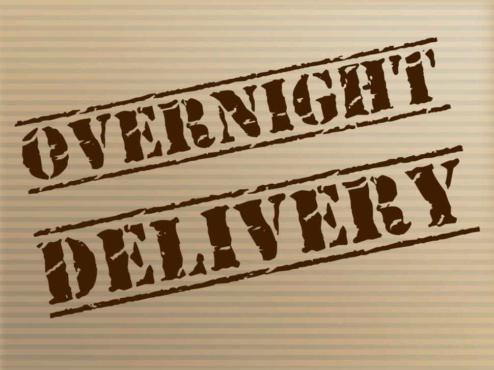 Free Image of Overnight Delivery Indicates Next Day And Courier 
