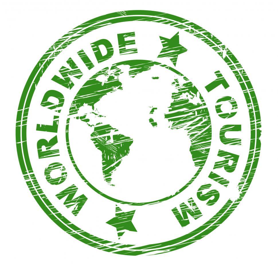 Free Image of Worldwide Tourism Indicates Travel Vacationing And Earth 